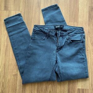 Just Black brand Skinny Jeans Faded Black Grey Color Size 27P Petite
